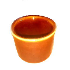 Water pot brown ( ceramic  pooja banda )